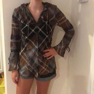 Finley shirt with hood